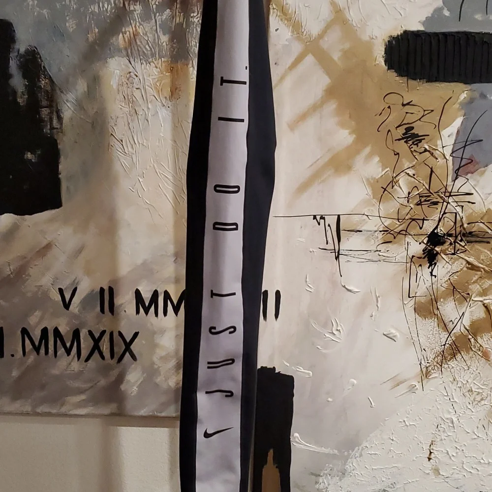 Nike Women's One Running Black Combo Gray Tights Small - Picture 4 of 7